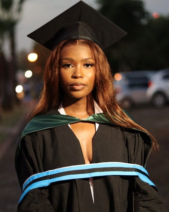 Athembile Centane, portrait photograph.